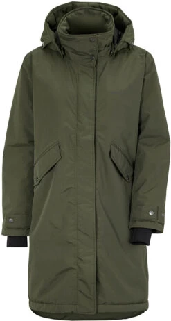 DIDRIKSONS Josefine Parka Dames, Groen