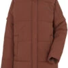 DIDRIKSONS Phoebe Lange Jas Meisjes, Bruin -Sport- En Outdoorkleding didriksons phoebe long coat girls earth brown 1