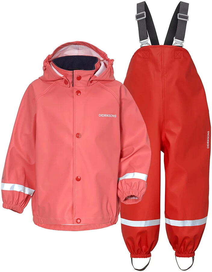 DIDRIKSONS Slaskeman 7 Kleding Set Kinderen, Roze/rood 3 DIDRIKSONS Slaskeman 7 Kleding Set Kinderen, Roze/rood