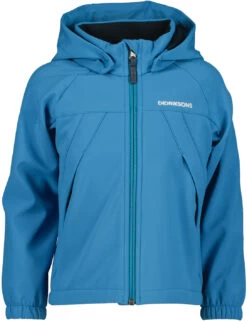 DIDRIKSONS Troel 2 Jacket Kids, Blauw