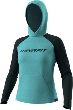 Dynafit 24/7 Polartec Hoody Dames, Blauw