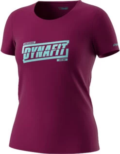 Dynafit Graphic Cotton T-Shirt Dames, Violet