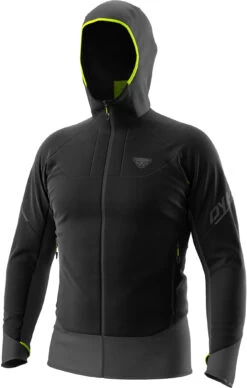 Dynafit Mezzalama Polartec Alpha Jas Heren, Zwart/grijs