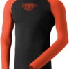 Dynafit Speed Dryarn Longsleeve T-shirt Heren, Zwart/oranje -Sport- En Outdoorkleding dynafit speed dryarn ls tee herr dawn 1