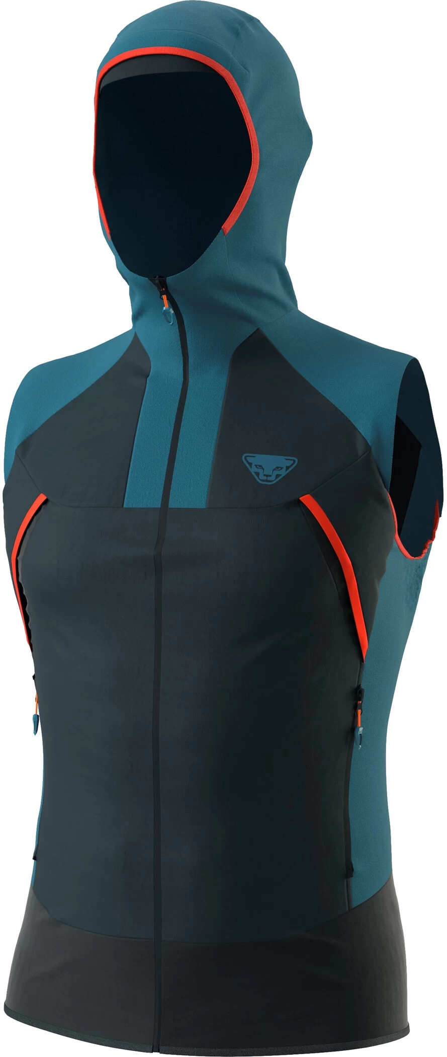 Dynafit Speed Softshell Vest Heren, Blauw 3 Dynafit Speed Softshell Vest Heren, Blauw