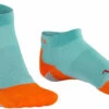 Falke RU 5 Lightweight Korte Swimrun Sokken Dames, Turquoise/oranje -Sport- En Outdoorkleding falke ru 5 lightweight short socks women turquoise 1