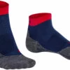 Falke RU4 Korte Hardloopsokken Dames, Blauw/grijs