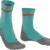 Falke RU4 Sokken Dames, Turquoise/grijs -Sport- En Outdoorkleding falke ru4 socks women turquoise 1