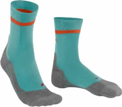 Falke RU4 Sokken Dames, Turquoise/grijs