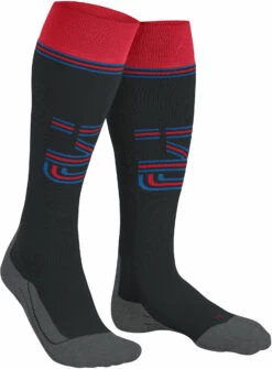Falke SK4 Skisokken Heren, Zwart