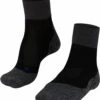 Falke TK2 Cool Korte Trekking Sokken Dames, Grijs/zwart 2 Falke TK2 Cool Korte Trekking Sokken Dames, Grijs/zwart -Sport- En Outdoorkleding falke tk2 cool short trekking socks women black 1