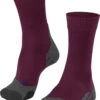 Falke TK2 Cool Trekking Sokken Dames, Violet/grijs -Sport- En Outdoorkleding falke tk2 cool trekking socks women dark mauve 1