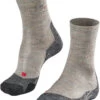 Falke TK2 Melange Trekking Sokken Dames, Beige -Sport- En Outdoorkleding falke tk2 melange trekking socks women moon mist 1
