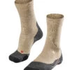 Falke TK2 Trekking Sokken Dames, Beige -Sport- En Outdoorkleding falke tk2 strumpor dam nature mel 1