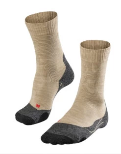 Falke TK2 Trekking Sokken Dames, Beige