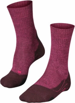 Falke TK2 Wool Trekking Sokken Dames, Violet