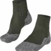Falke TK5 Short Cool Trekking Socks Men, Olijf/grijs -Sport- En Outdoorkleding falke tk5 short cool trekking socks men military 1