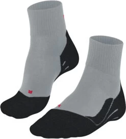 Falke TK5 Wool Korte Wandelsokken Dames, Grijs