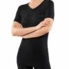 Falke Wool Tech Light T-shirt Dames, Zwart -Sport- En Outdoorkleding falke wool tech light ss shirt women black 1