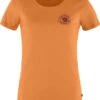 Fjällräven Fjällräven 1960 Logo T-Shirt Dames, Oranje -Sport- En Outdoorkleding fjaellraeven 1961 logo t shirt women spicy orange 1