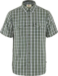 Fjällräven Fjällräven Abisko Cool T-shirt Heren, Groen/blauw