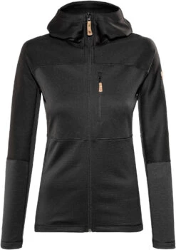 Fjällräven Fjällräven Abisko Trail Fleece Jas Dames, Zwart