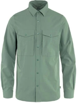 Fjällräven Fjällräven Abisko Trekking Shirt Heren, Groen