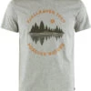 Fjällräven Fjällräven Forest Mirror T-Shirt Men, Grijs -Sport- En Outdoorkleding fjaellraeven forest mirror t shirt men grey 1