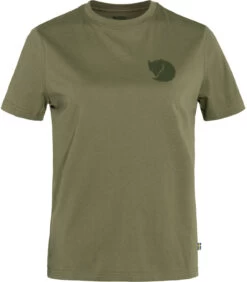 Fjällräven Fjällräven Fox Boxy Logo SS Shirt Women, Groen