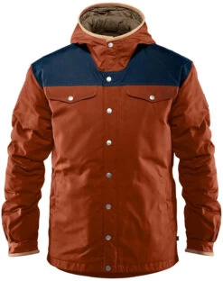 Fjällräven Fjällräven Greenland No. 1 Donsjas Heren, Oranje/blauw