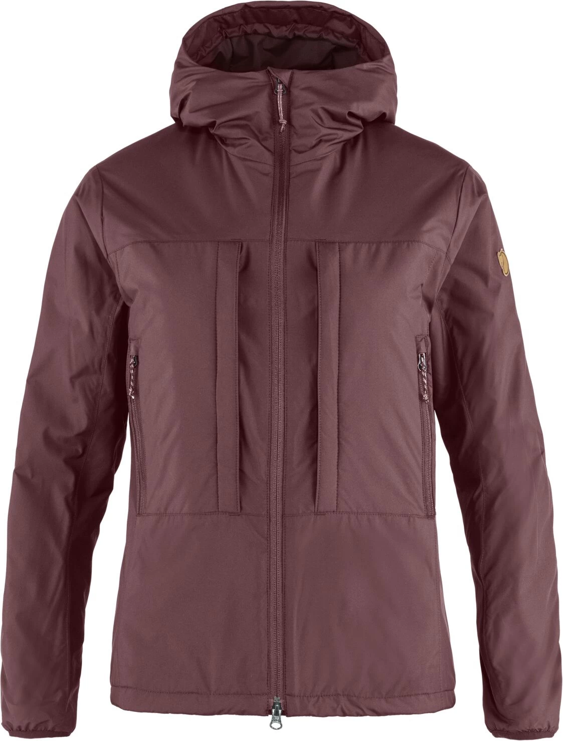 Fjällräven Fjällräven Keb Wool Padded Jas Dames, Rood 3 Fjällräven Fjällräven Keb Wool Padded Jas Dames, Rood