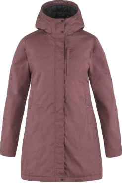 Fjällräven Fjällräven Kiruna Gevoerde Parka Dames, Violet
