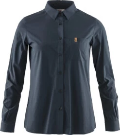 Fjällräven Fjällräven Övik Lite LS Shirt Women, Blauw
