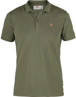 Fjällräven Fjällräven Övik Poloshirt Heren, Olijf