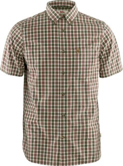 Fjällräven Fjällräven Övik Blouse Korte Mouwen Heren, Beige/bruin