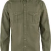 Fjällräven Fjällräven Övik Travel LS Shirt Men, Groen