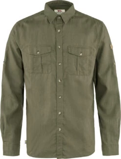 Fjällräven Fjällräven Övik Travel LS Shirt Men, Groen