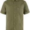 Fjällräven Fjällräven Övik Travel SS Shirt Men, Groen 2 Fjällräven Fjällräven Övik Travel SS Shirt Men, Groen -Sport- En Outdoorkleding fjaellraeven oevik travel ss shirt men green 1