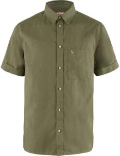 Fjällräven Fjällräven Övik Travel SS Shirt Men, Groen