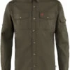 Fjällräven Fjällräven Singi Trekking Shirt Heren, Olijf -Sport- En Outdoorkleding fjaellraeven sarek trekking shirt mens dark olive 1