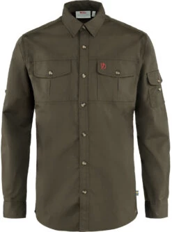 Fjällräven Fjällräven Singi Trekking Shirt Heren, Olijf