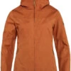 Fjällräven Fjällräven Stina Jas Dames, Bruin -Sport- En Outdoorkleding fjaellraeven stina jacket women terracotta brown 1
