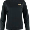 Fjällräven Fjällräven Vardag Trui Dames, Zwart -Sport- En Outdoorkleding fjaellraeven vardag sweater women black 1