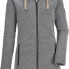 G.I.G.A. DX By Killtec GW 54 Gebreide Fleece Parka Dames, Grijs -Sport- En Outdoorkleding giga dx by killtec gw 54 knitted fleece parka women off white 1