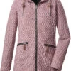 G.I.G.A. DX By Killtec GW 55 Gebreide Fleece Parka Dames, Roze 2 G.I.G.A. DX By Killtec GW 55 Gebreide Fleece Parka Dames, Roze -Sport- En Outdoorkleding giga dx by killtec gw 55 knitted fleece parka women malva 1