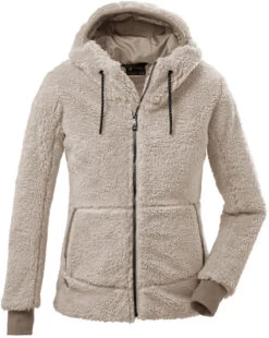 G.I.G.A. DX By Killtec GW 70 Gebreide Fleece Jas Dames, Beige