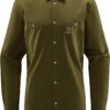 Haglöfs Curious Hemp LS Shirt Men, Olijf