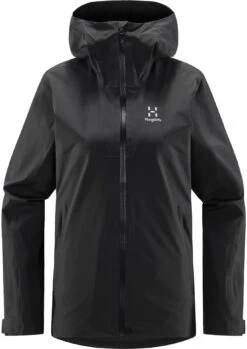 Haglöfs Finch Proof Jacket Women, Grijs