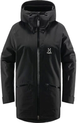 Haglöfs Lumi Geïsoleerde Parka Dames, Zwart