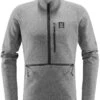 Haglöfs Risberg Jas Met Halve Rits Heren, Grijs -Sport- En Outdoorkleding hagloefs risberg halfzip jacket men concrete 1